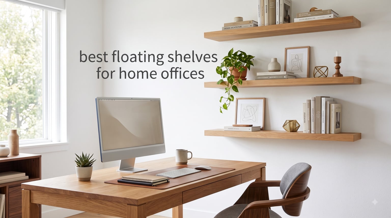 best floating shelves for home offices