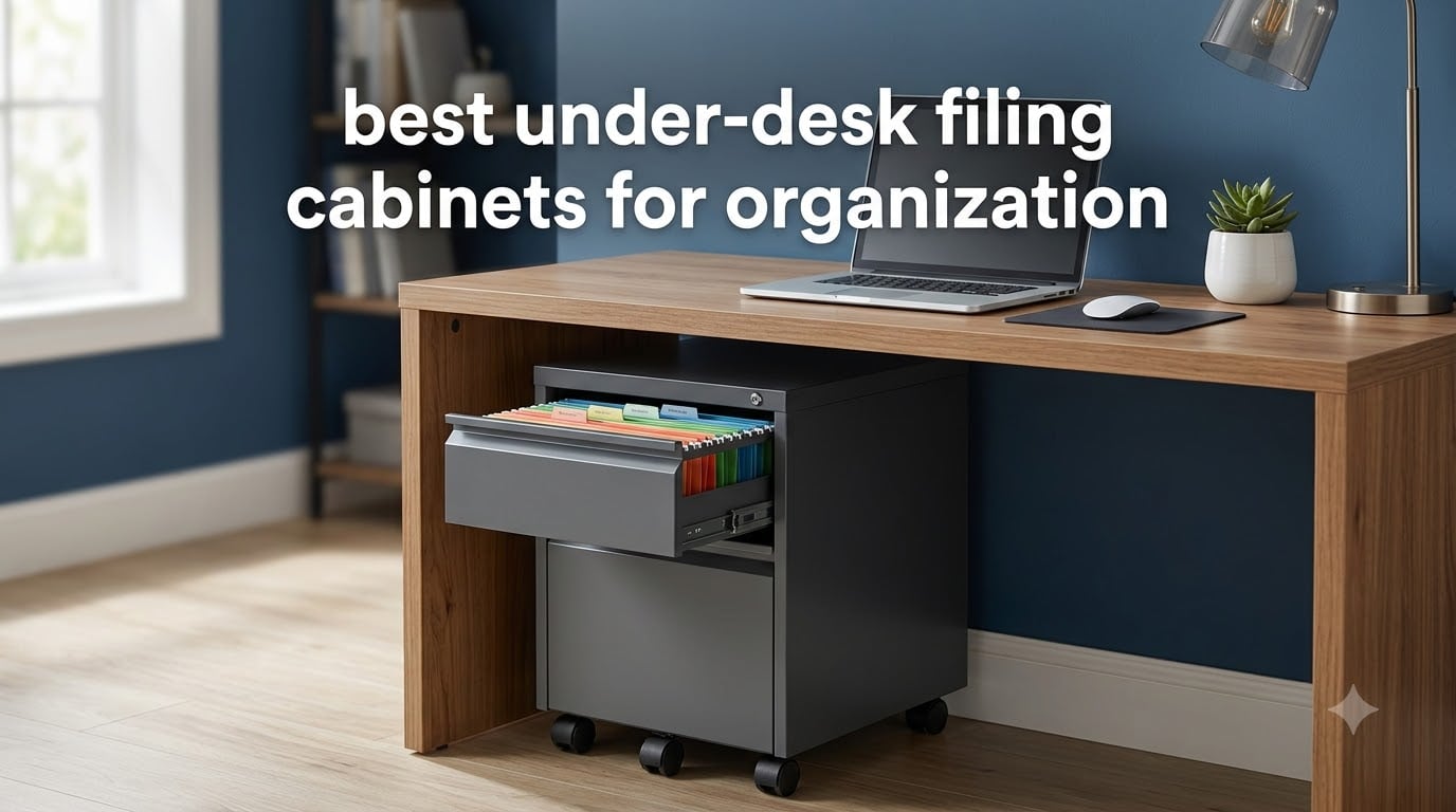 best under-desk filing cabinets for organization