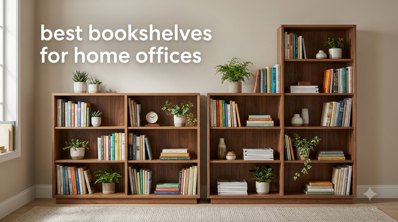 best bookshelves for home offices