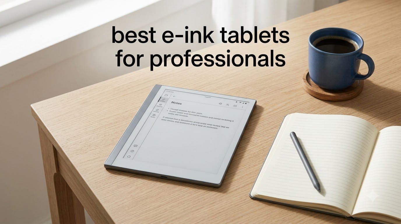best e-ink tablets for professionals