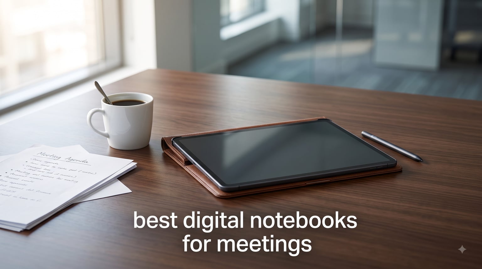 best digital notebooks for meetings