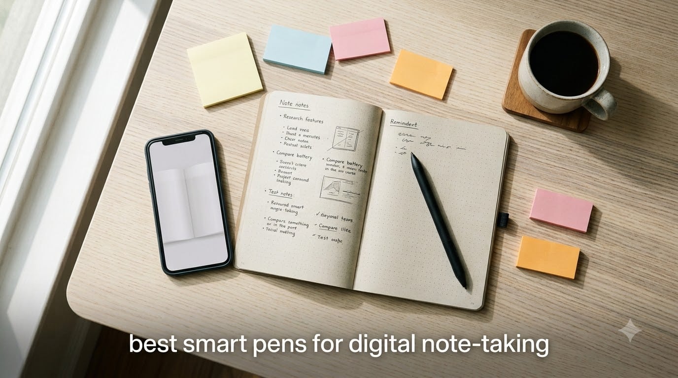 best smart pens for digital note-taking