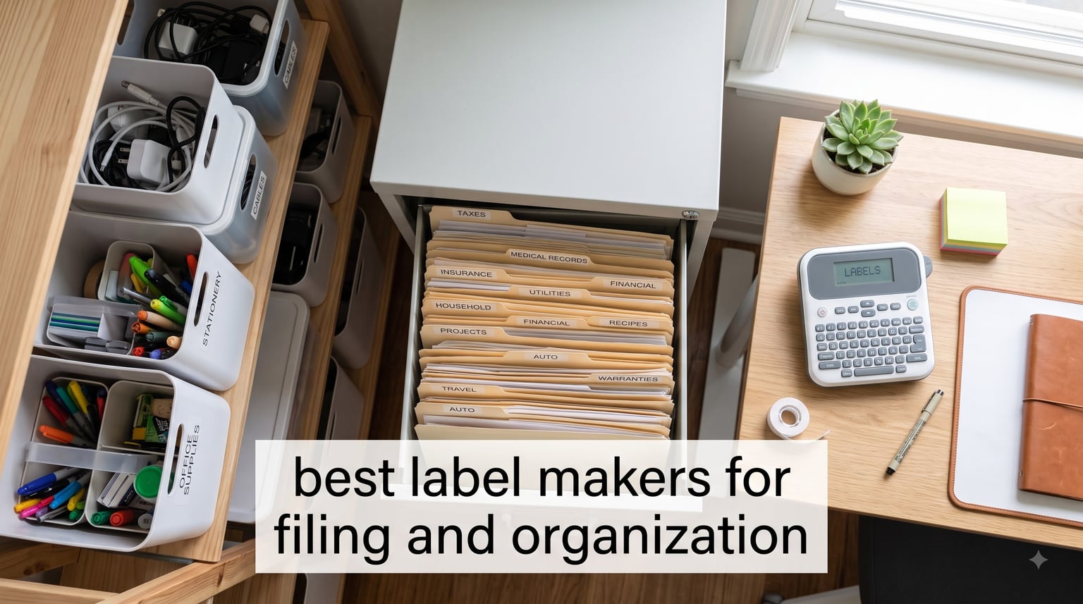 best label makers for filing and organization