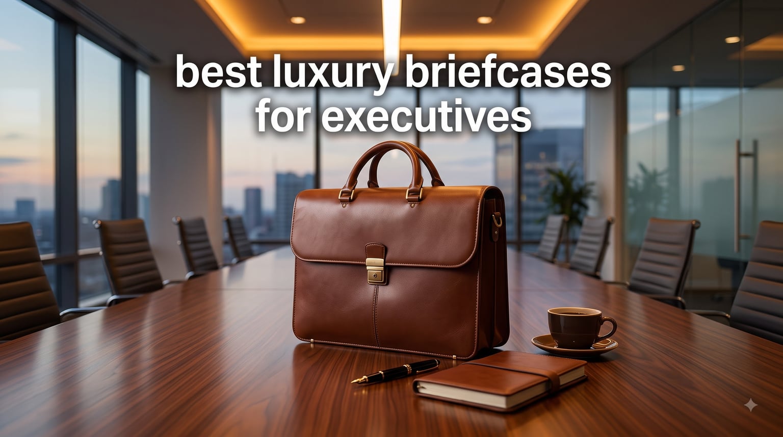 best luxury briefcases for executives