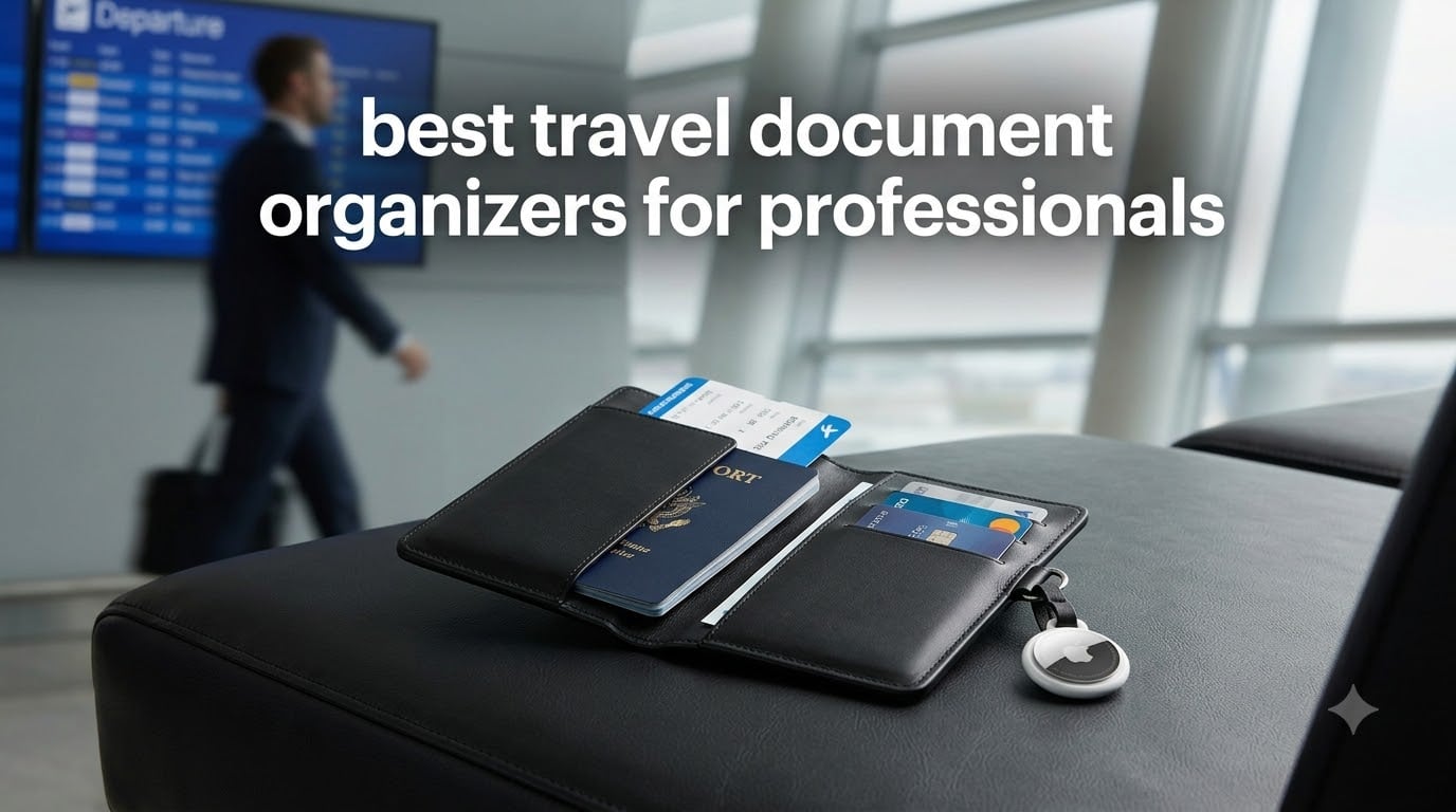 best travel document organizers for professionals