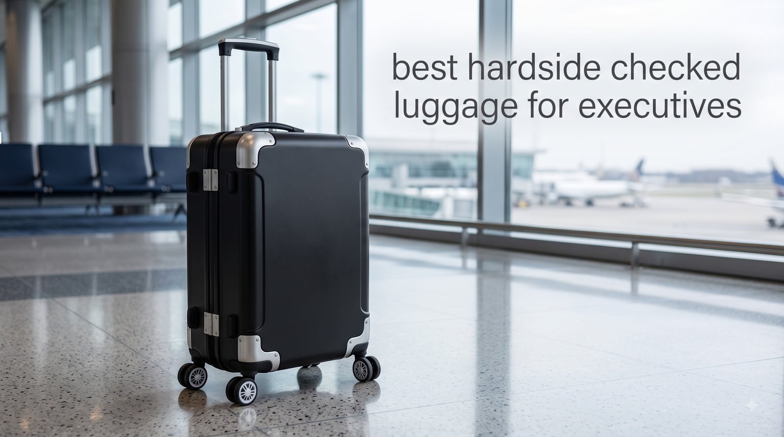 best hardside checked luggage for executives
