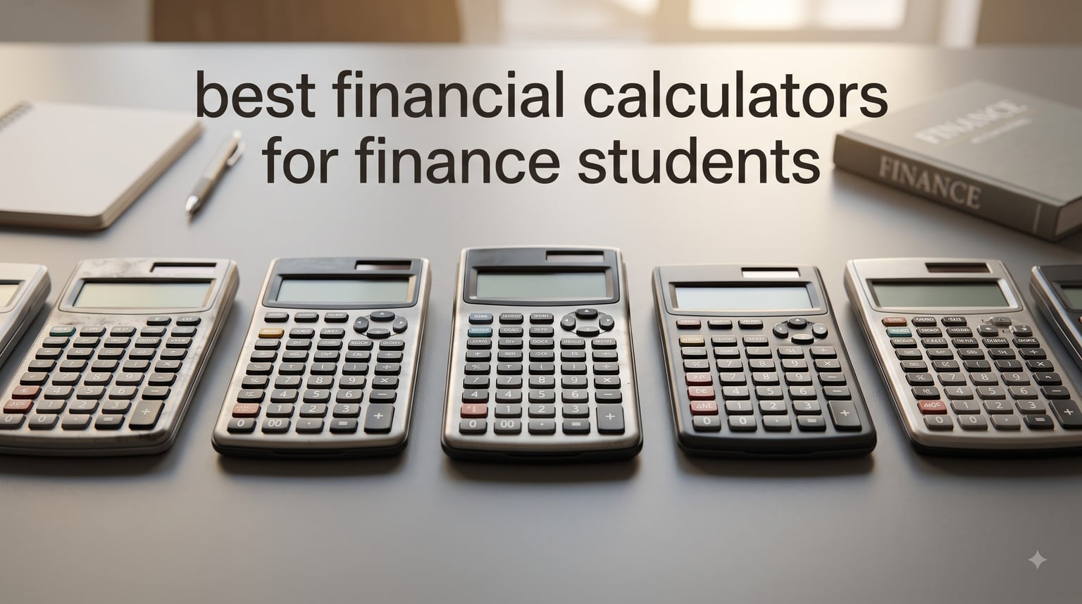 best financial calculators for finance students