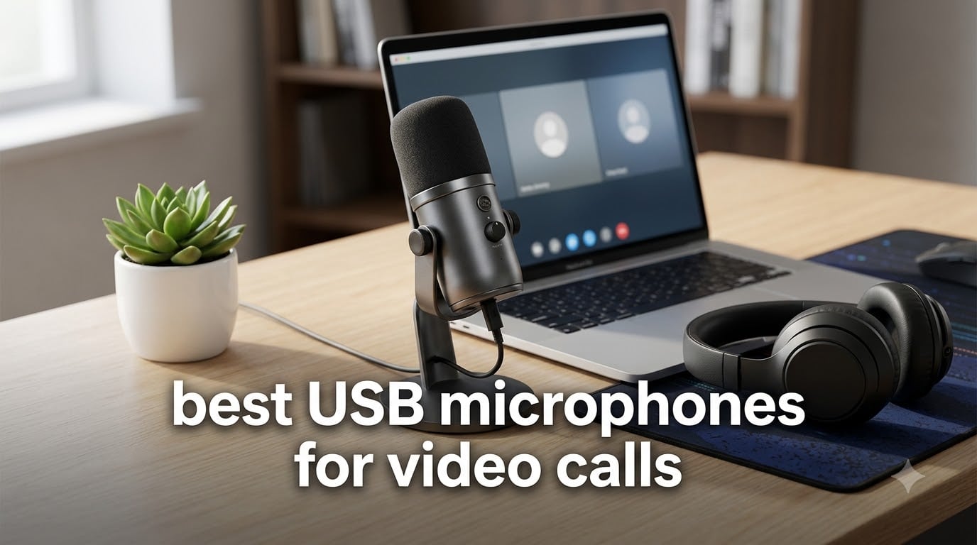 best USB microphones for video calls