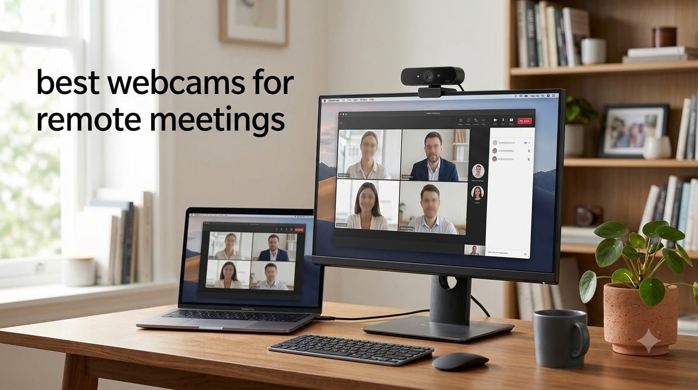 best webcams for remote meetings
