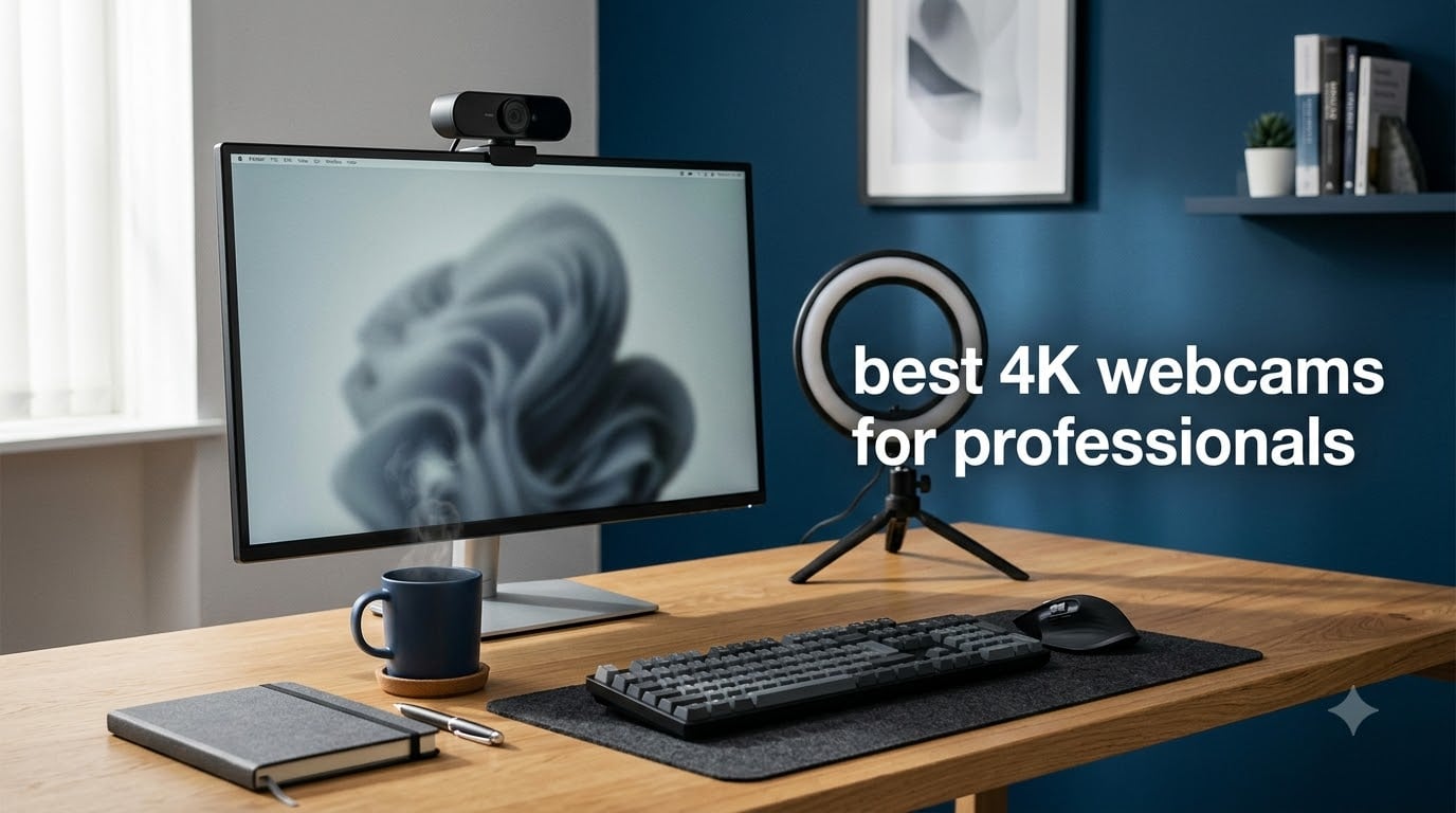 best 4K webcams for professionals