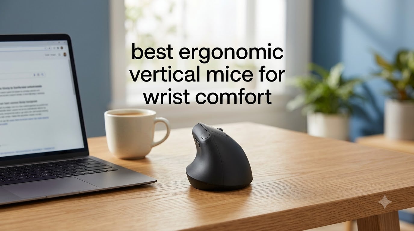 best ergonomic vertical mice for wrist comfort