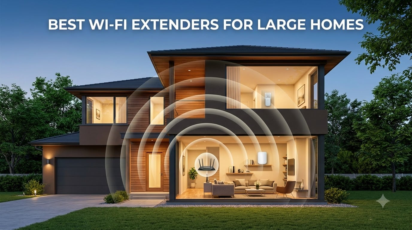 best Wi-Fi extenders for large homes