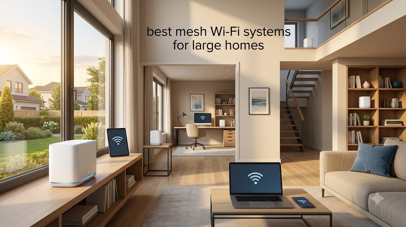best mesh Wi-Fi systems for large homes