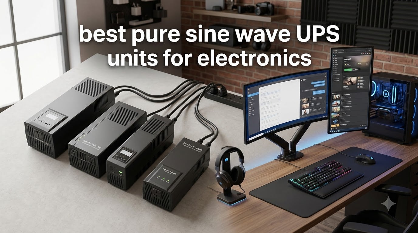 best pure sine wave UPS units for electronics