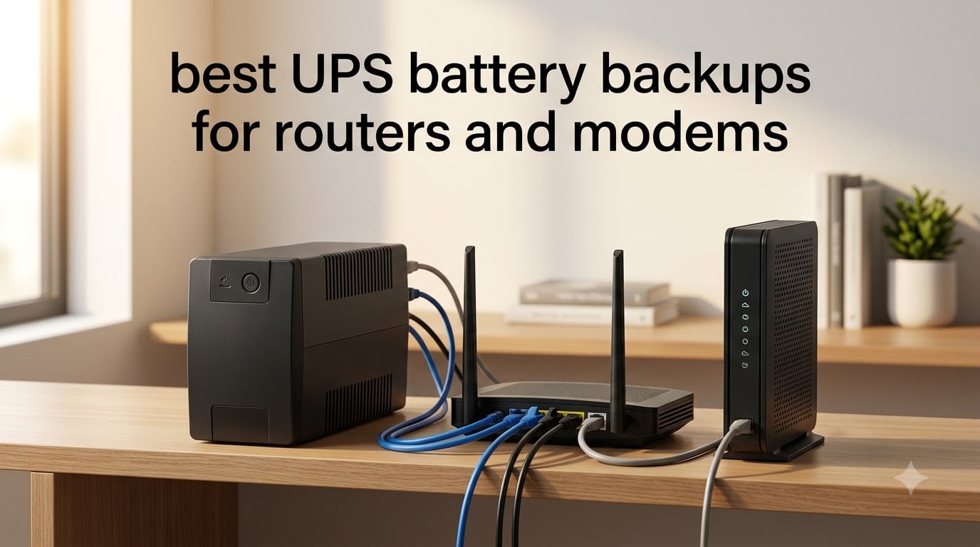 best UPS battery backups for routers and modems