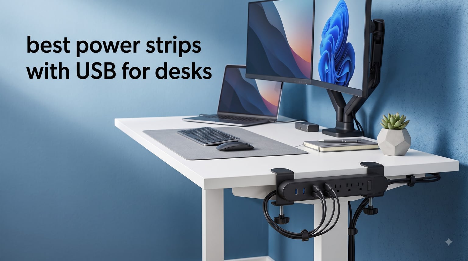 best power strips with USB for desks