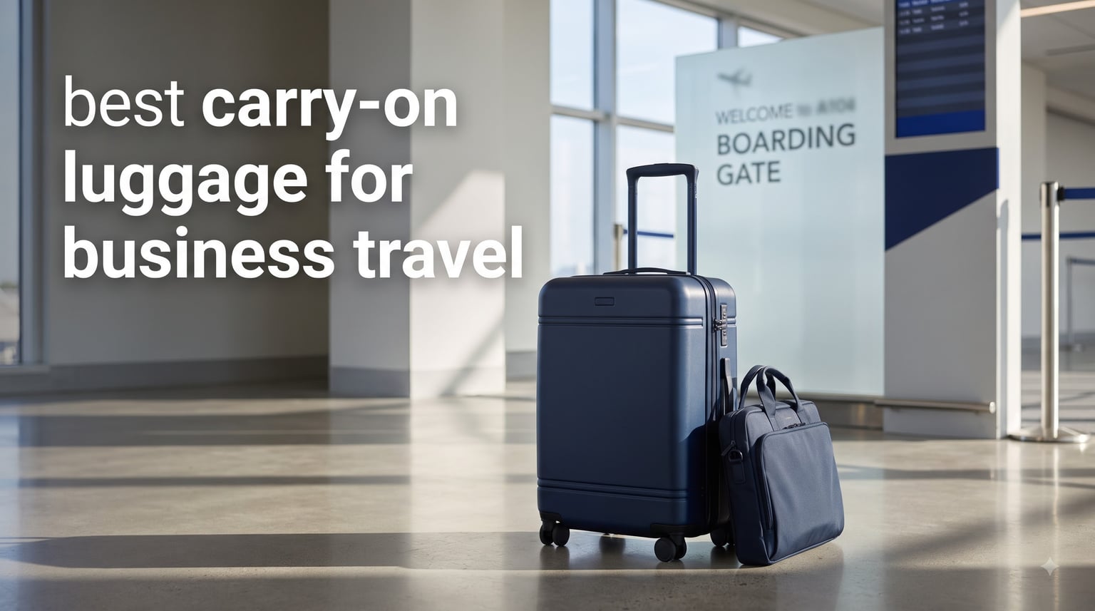 best carry-on luggage for business travel