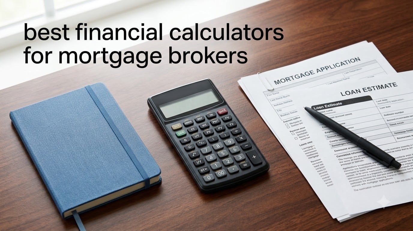 best financial calculators for mortgage brokers