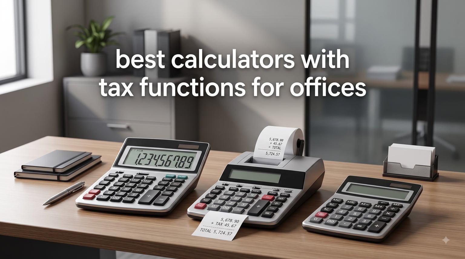 best calculators with tax functions for offices