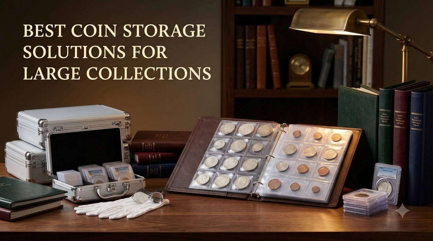 best coin storage solutions for large collections