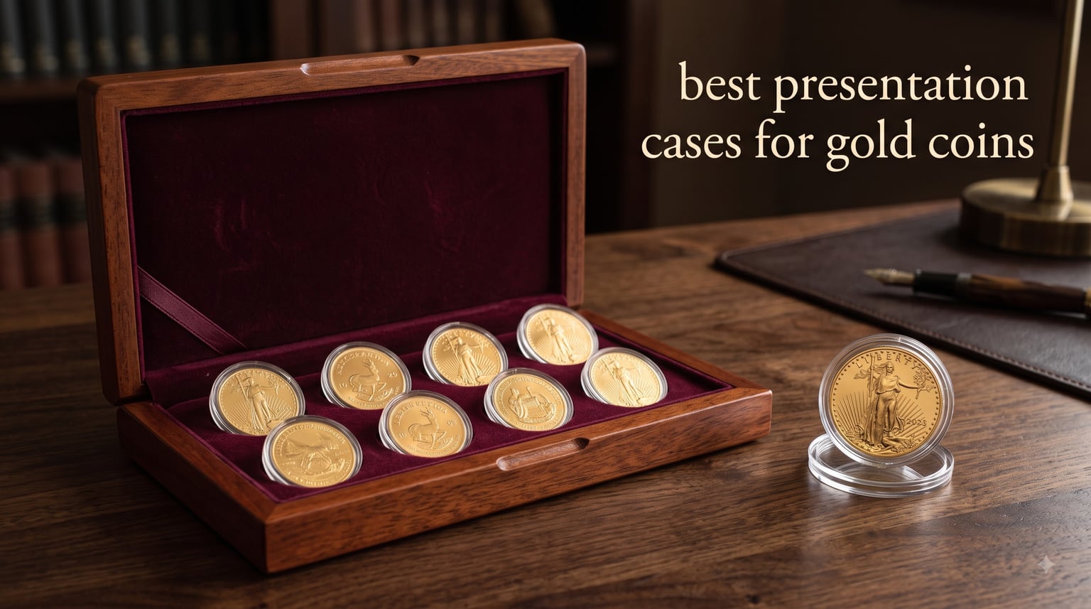 best presentation cases for gold coins