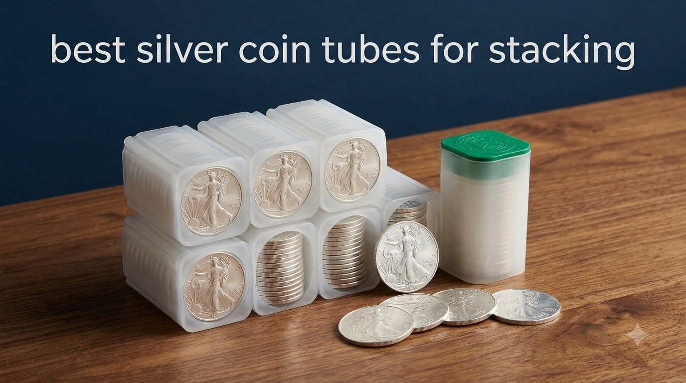 best silver coin tubes for stacking