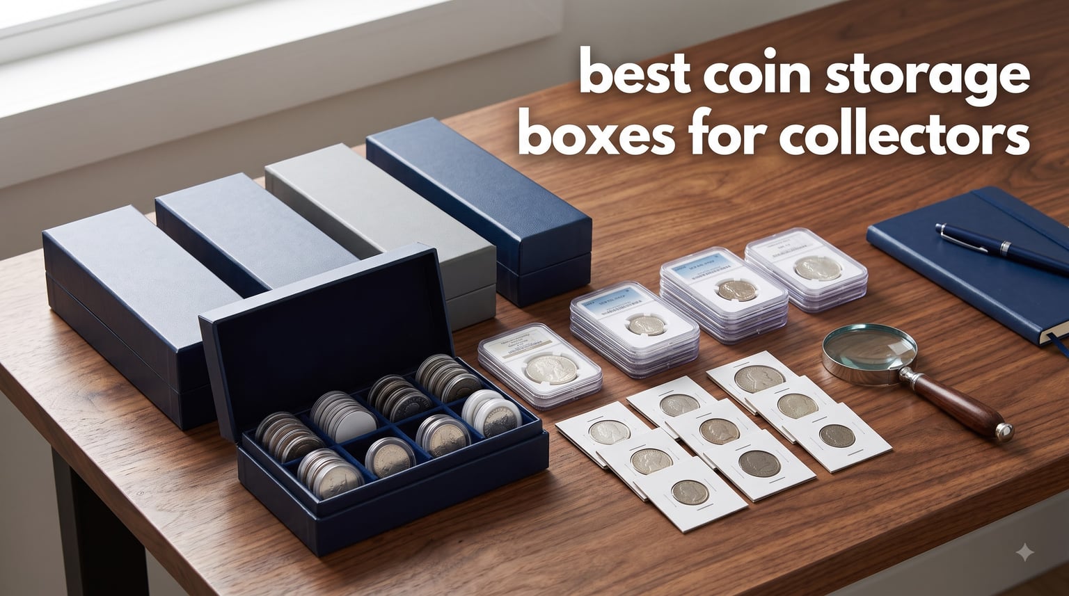 best coin storage boxes for collectors