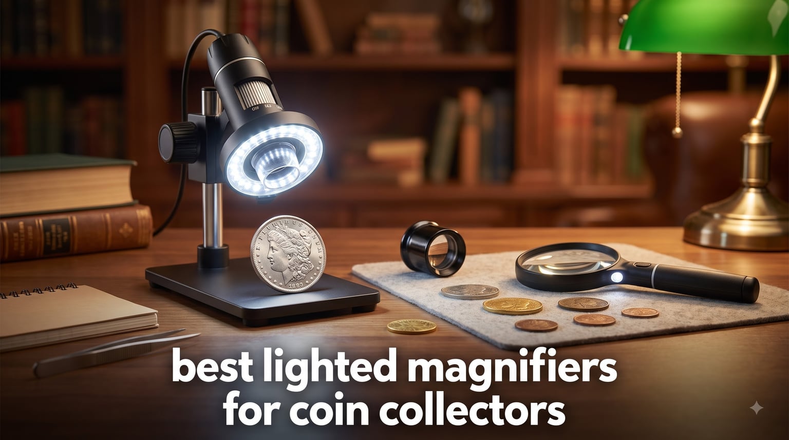 best lighted magnifiers for coin collectors