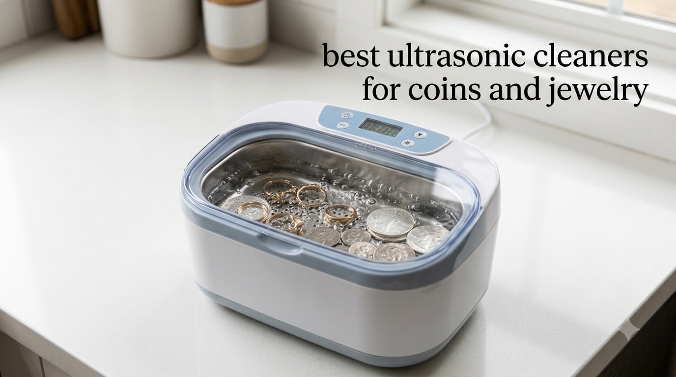 best ultrasonic cleaners for coins and jewelry