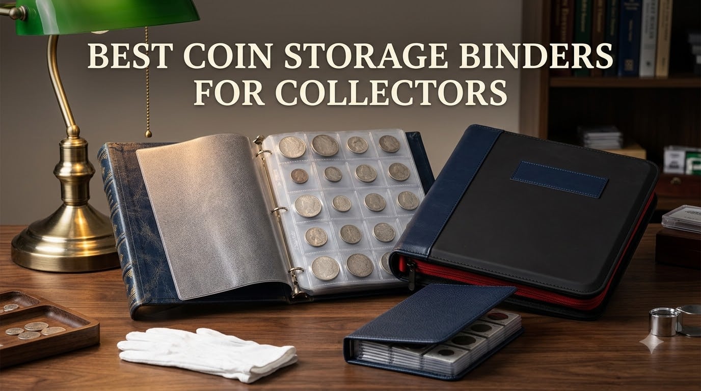 best coin storage binders for collectors