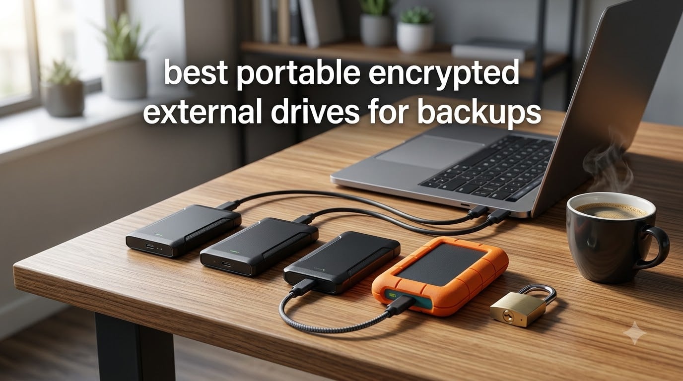 best portable encrypted external drives for backups