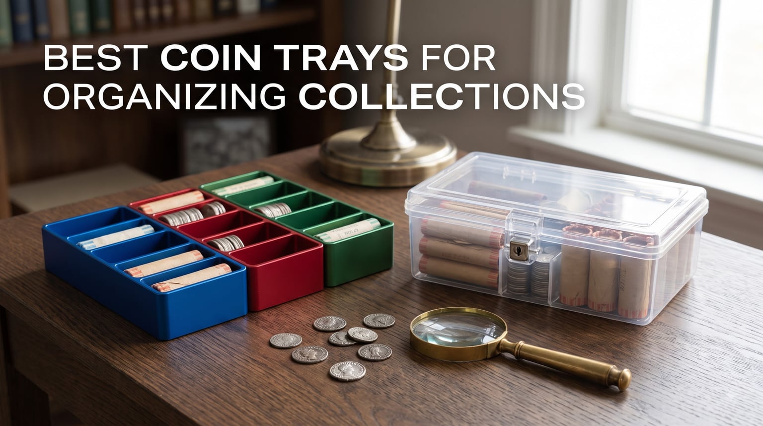 best coin trays for organizing collections