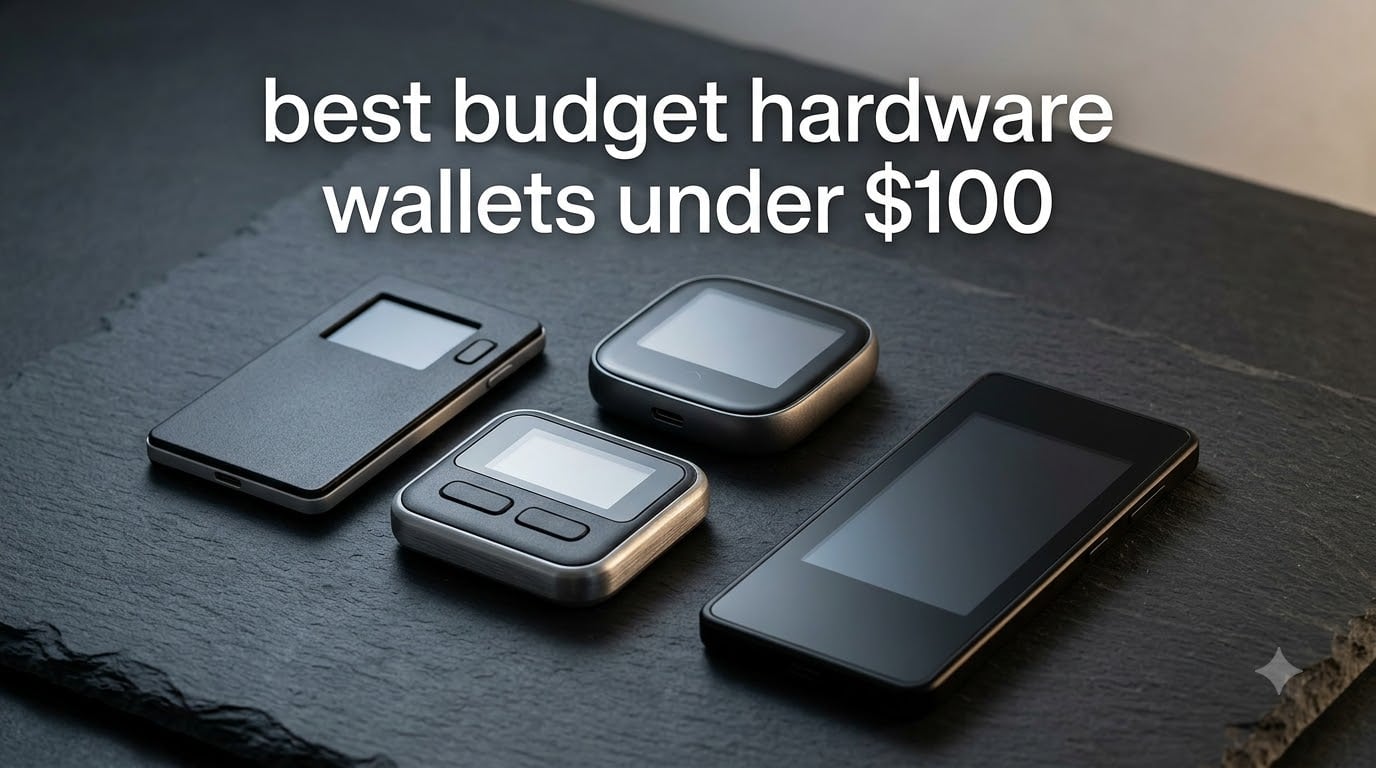 best budget hardware wallets under $100
