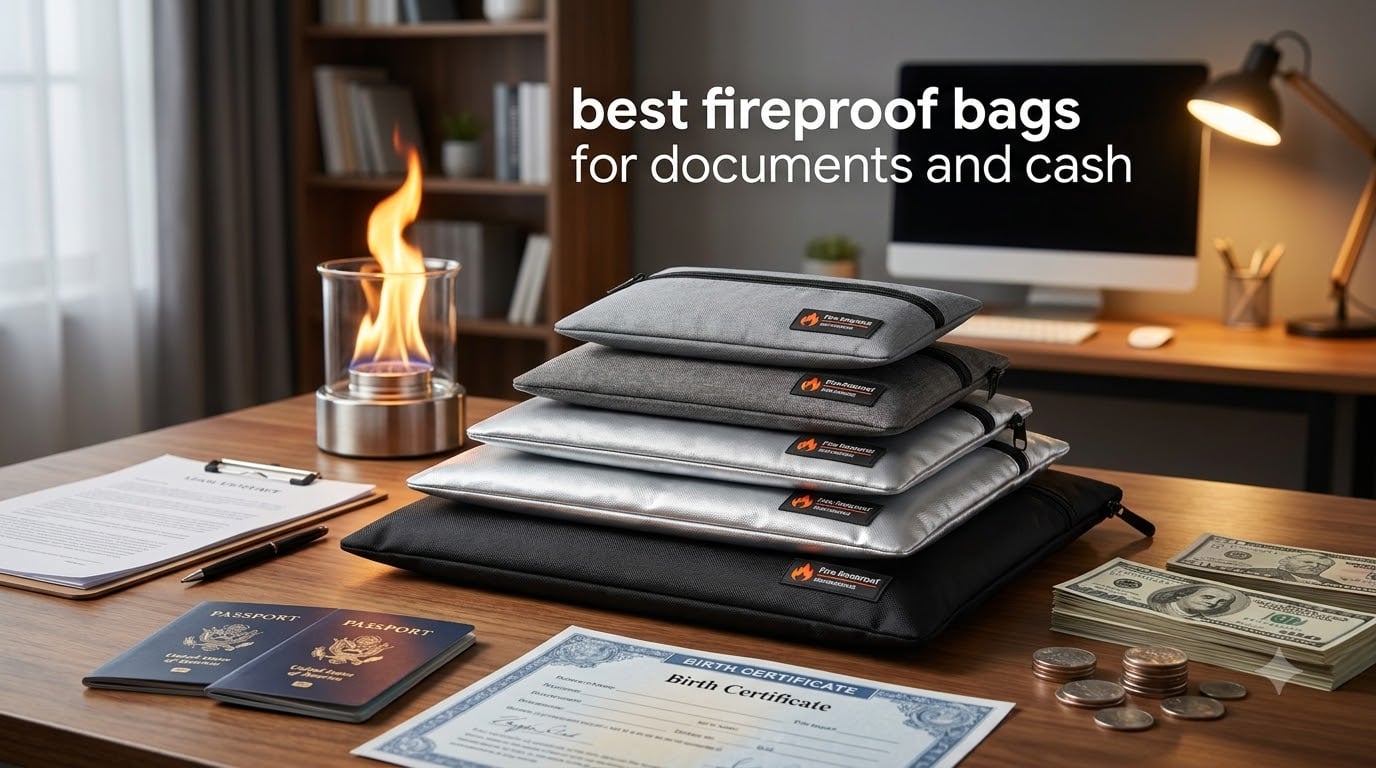 best fireproof bags for documents and cash