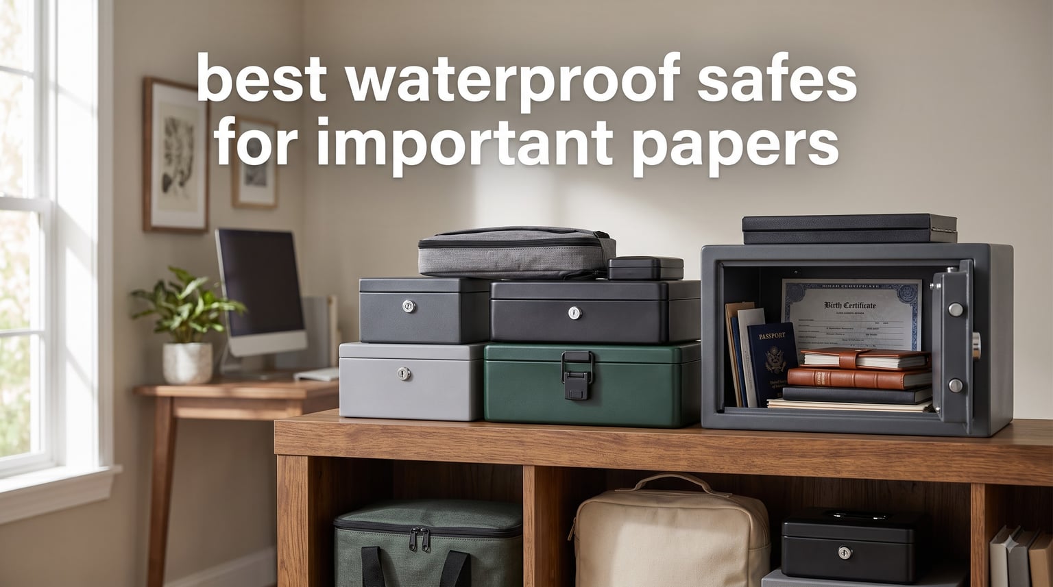 best waterproof safes for important papers
