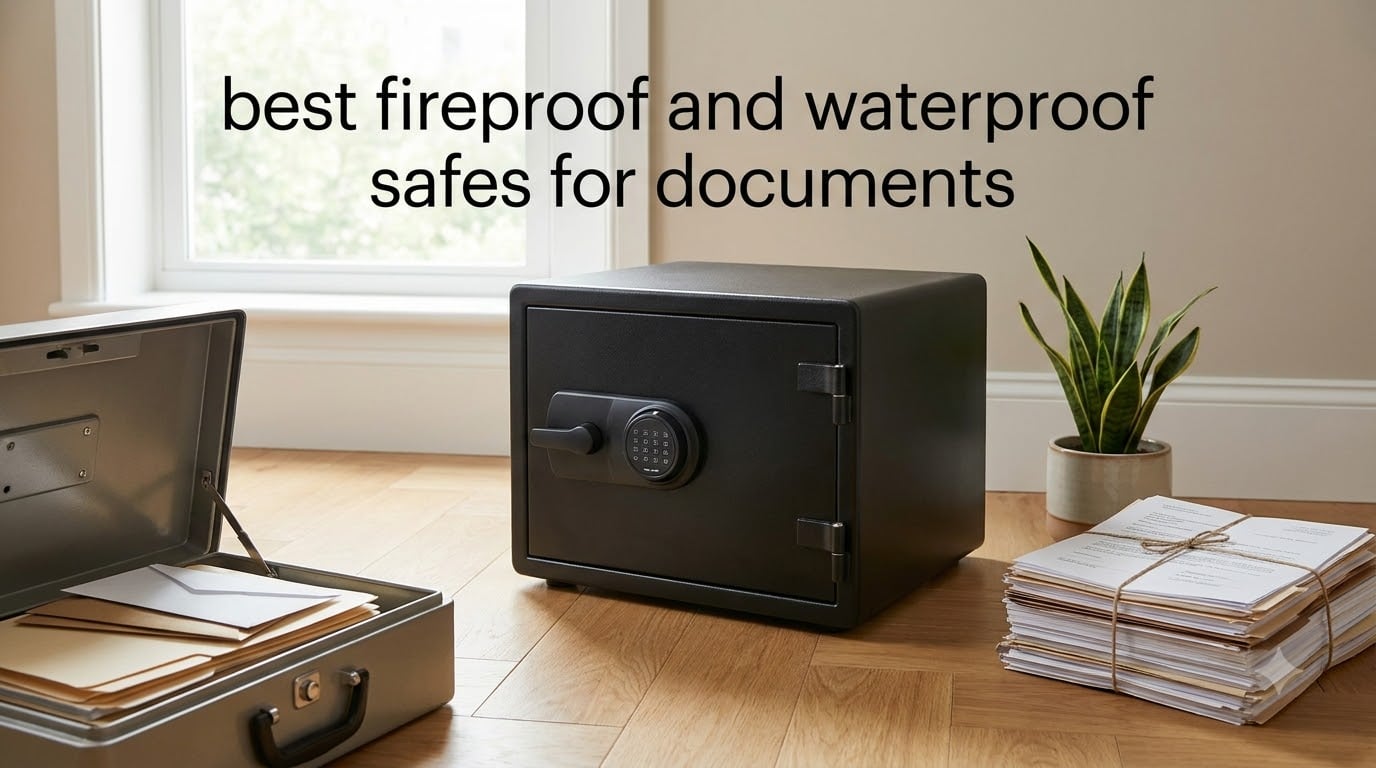 best fireproof and waterproof safes for documents