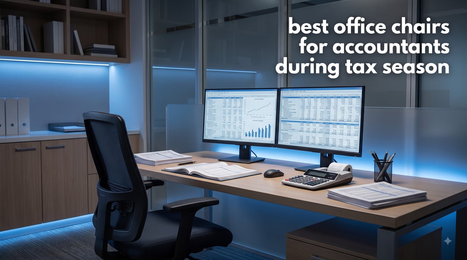 best office chairs for accountants during tax season
