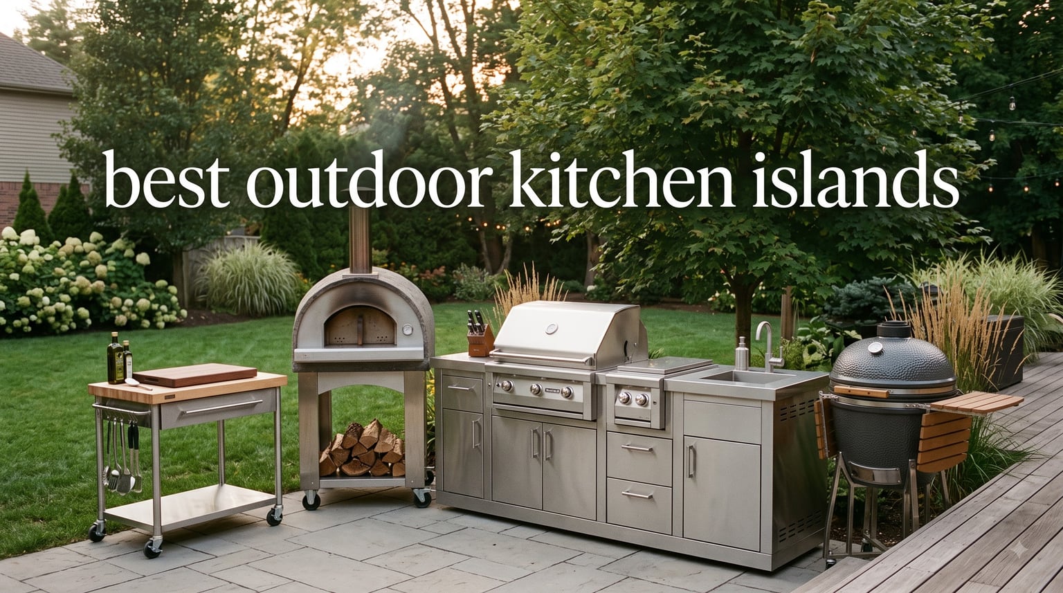 best outdoor kitchen islands