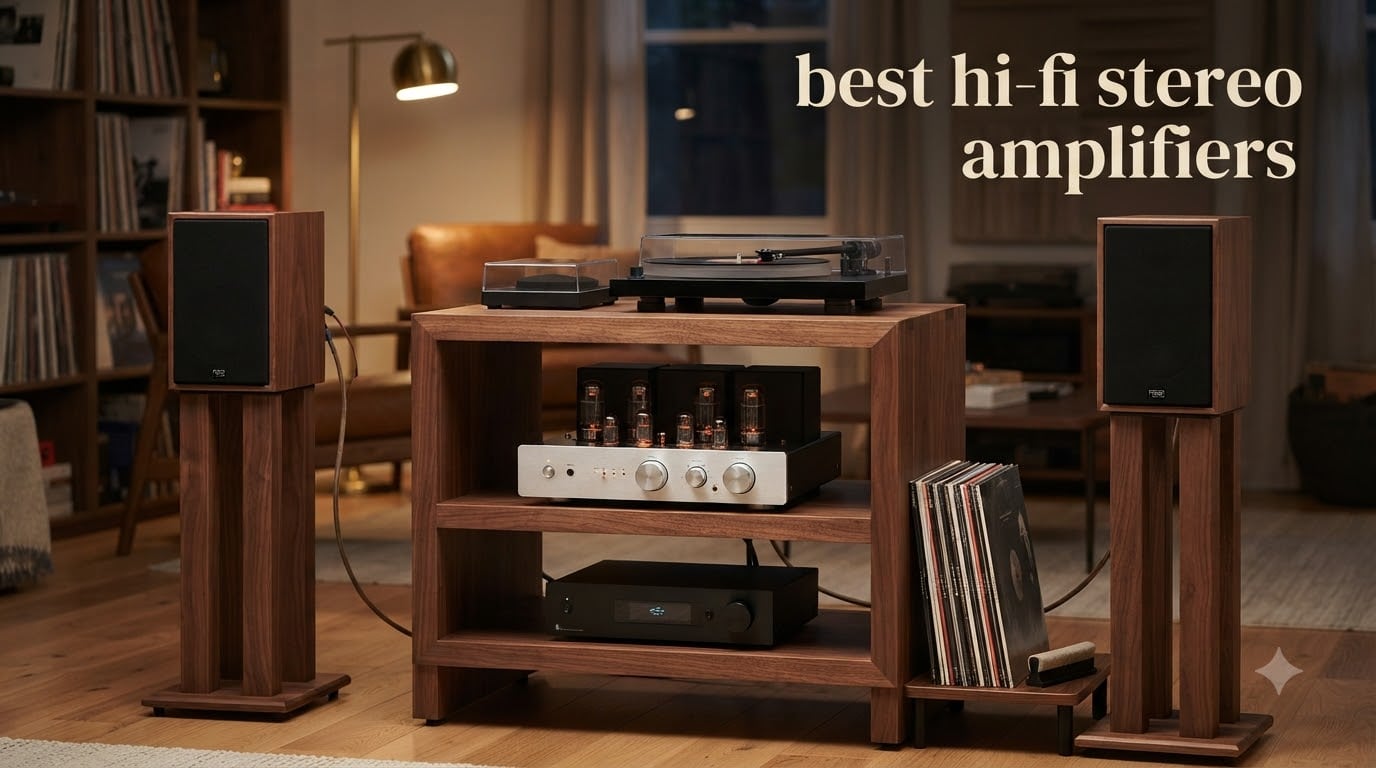 best hi-fi stereo amplifiers