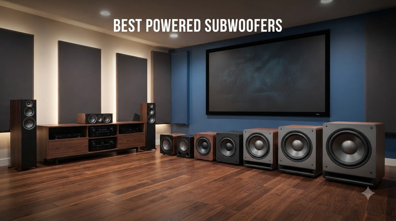 best powered subwoofers