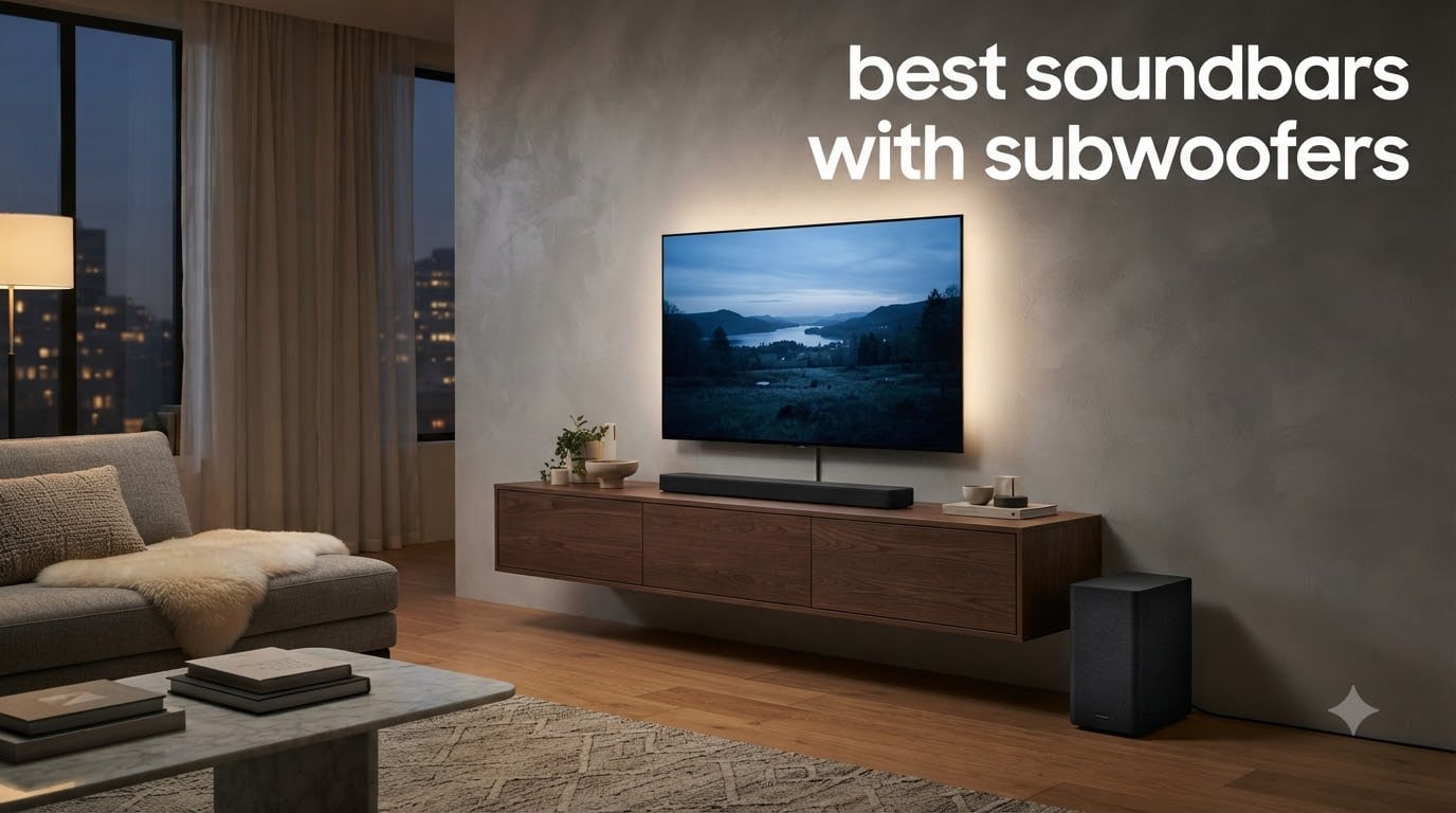 best soundbars with subwoofers