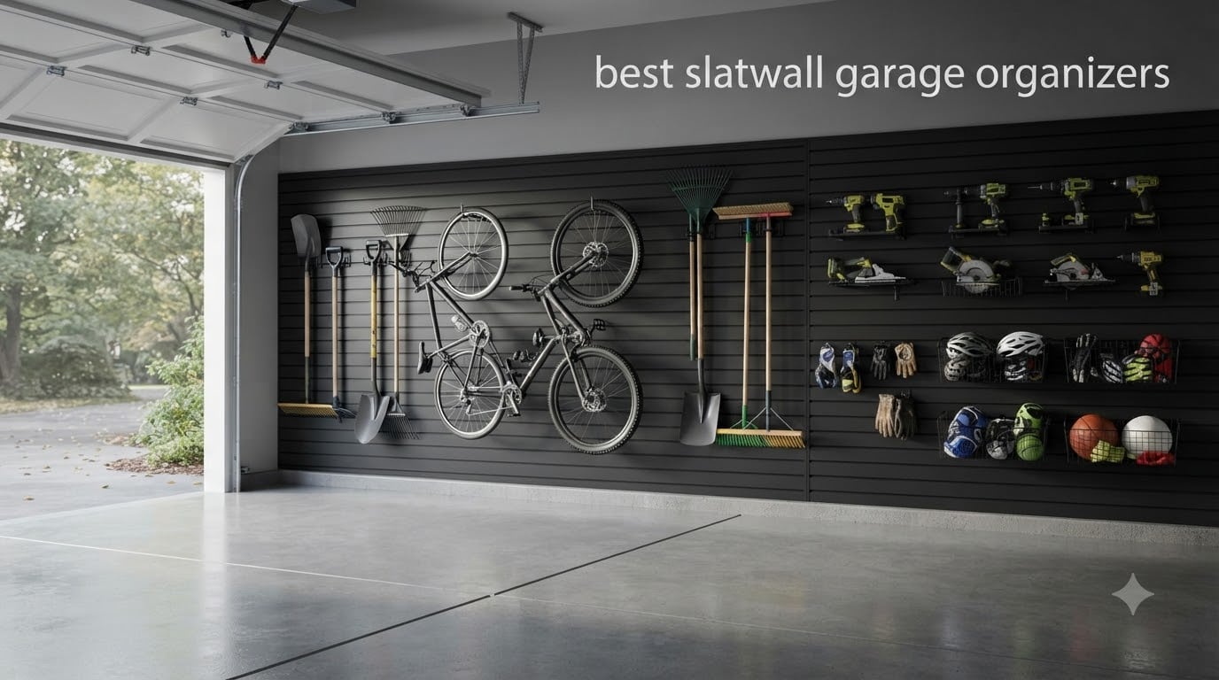 best slatwall garage organizers