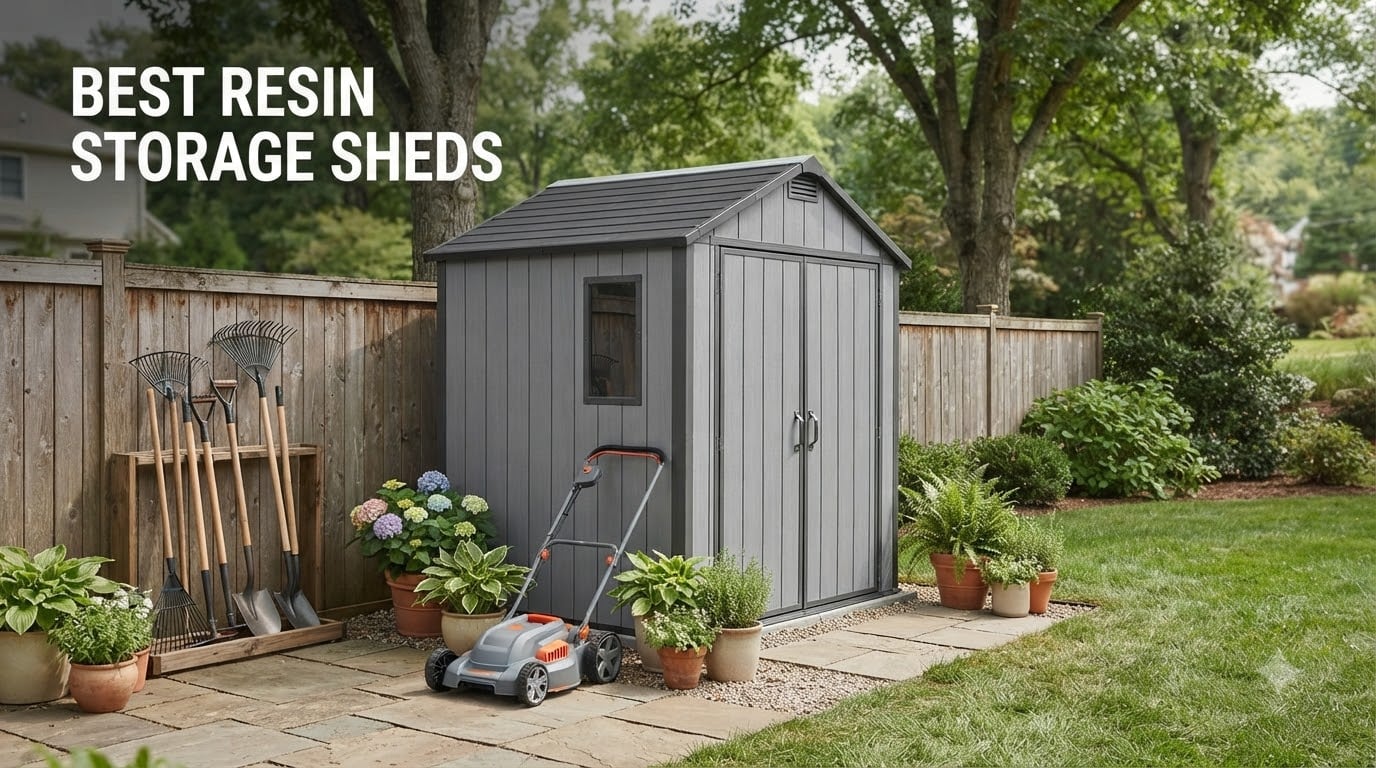 best resin storage sheds