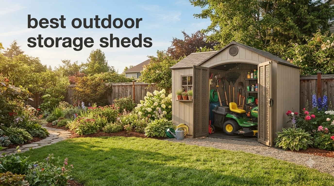 best outdoor storage sheds