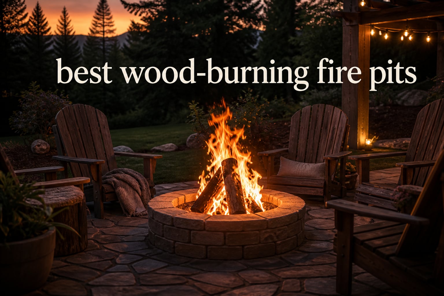 best wood-burning fire pits