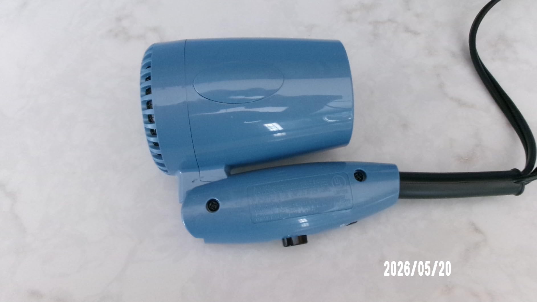 Conair Dual Voltage Hair Dryer, Compact Folding Handle Design, 1600W customer photo 2