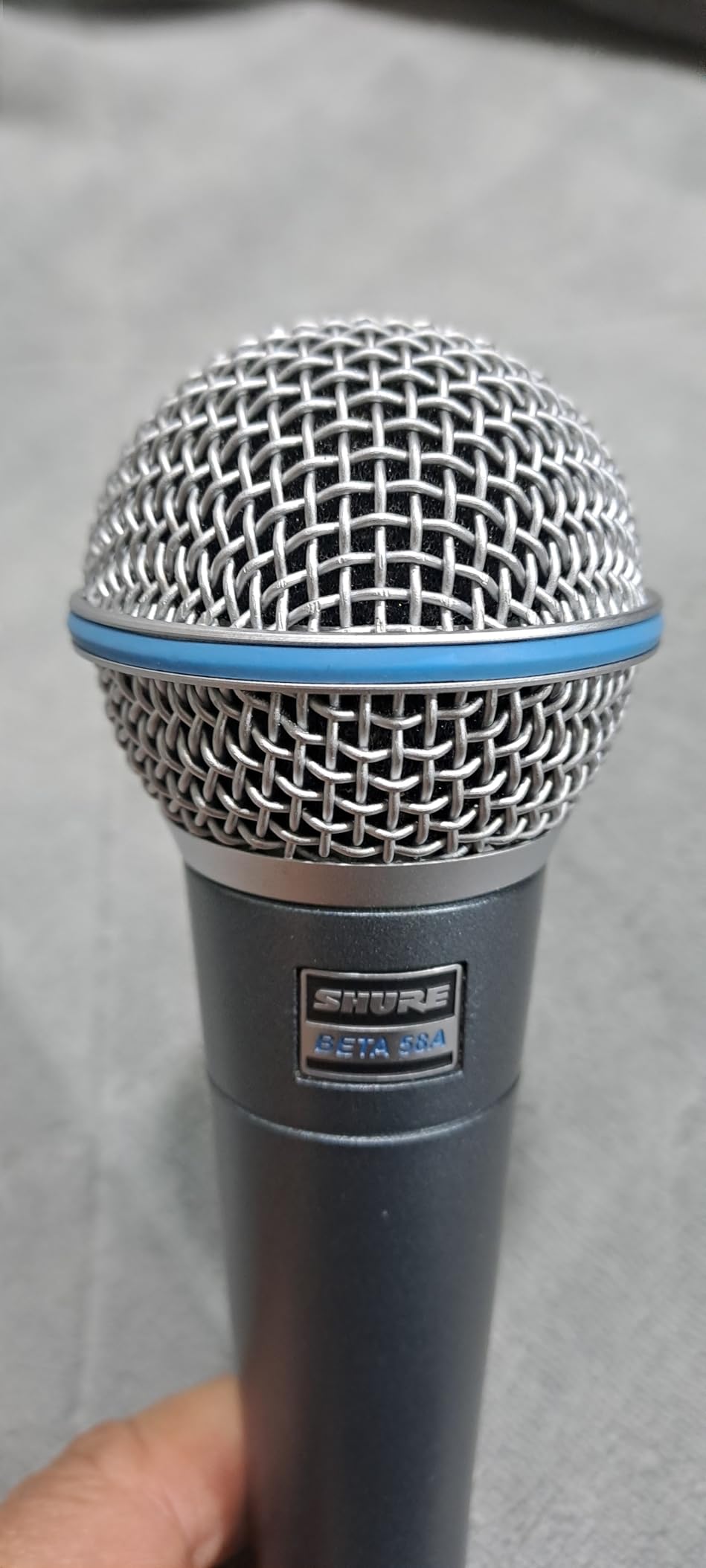 Shure BETA 58A Supercardioid Dynamic Vocal Microphone customer photo 1