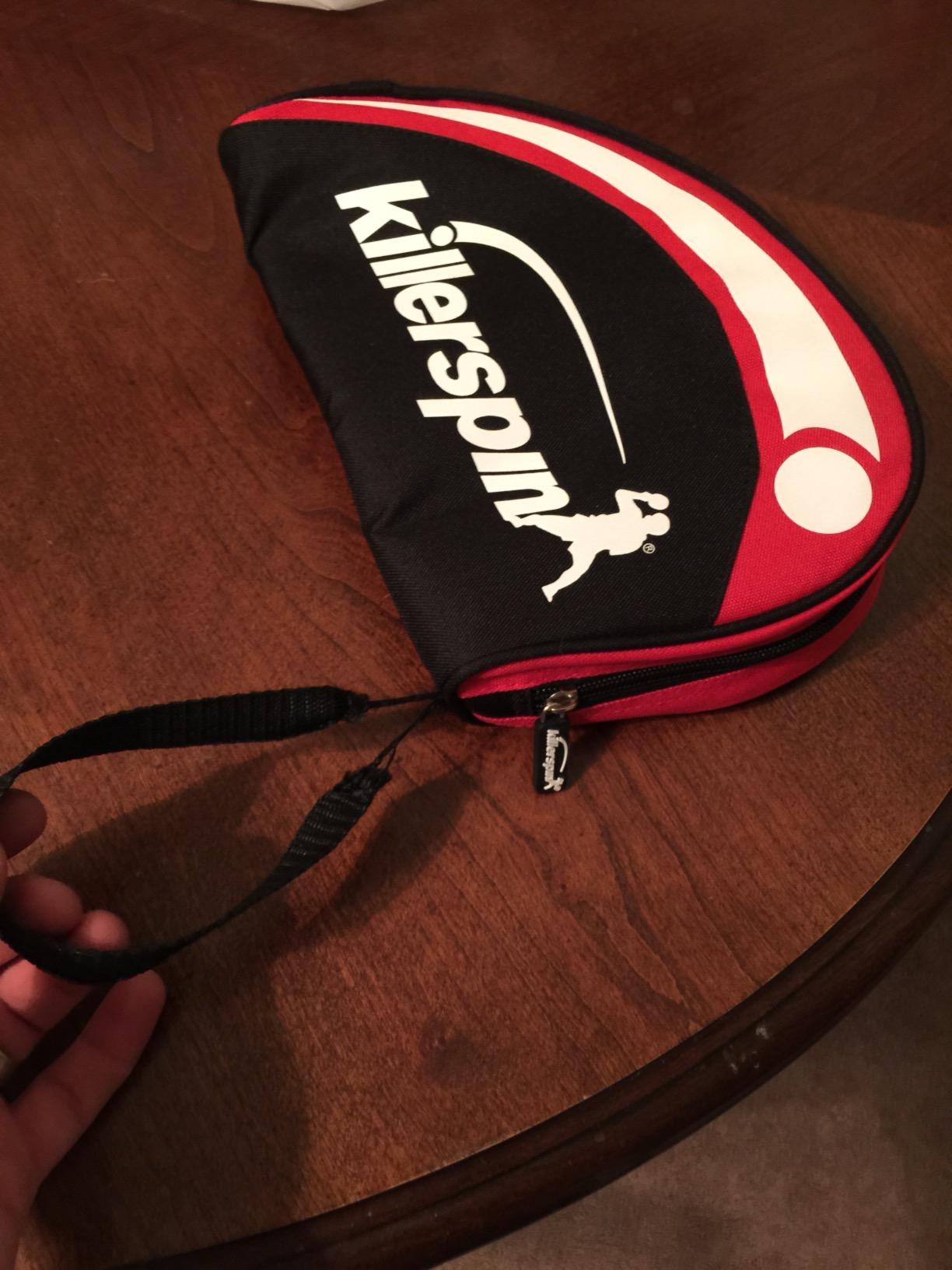 Killerspin - Ping Pong Paddle Case - Table Tennis Racket Bag - Professional Table Tennis Equipment - Durable and Drop Resistant Paddle Racket Safe Case customer photo 2