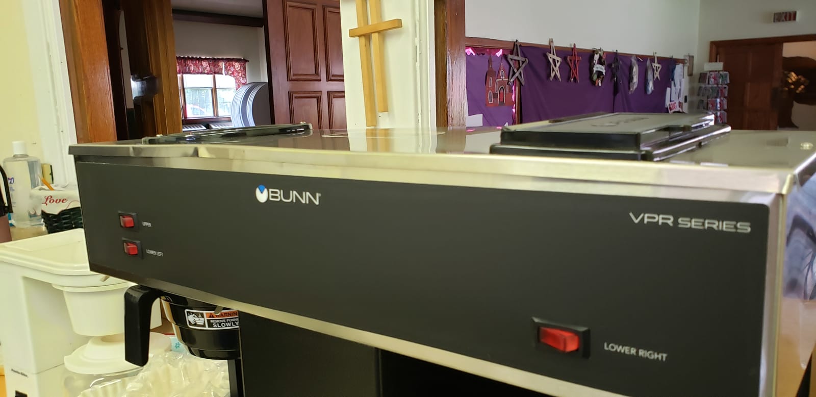 BUNN 04275.0031 VPS 12-Cup Pourover Commercial Coffee Brewer, with 3 Warming Stations (120V/60/1PH) customer photo 1