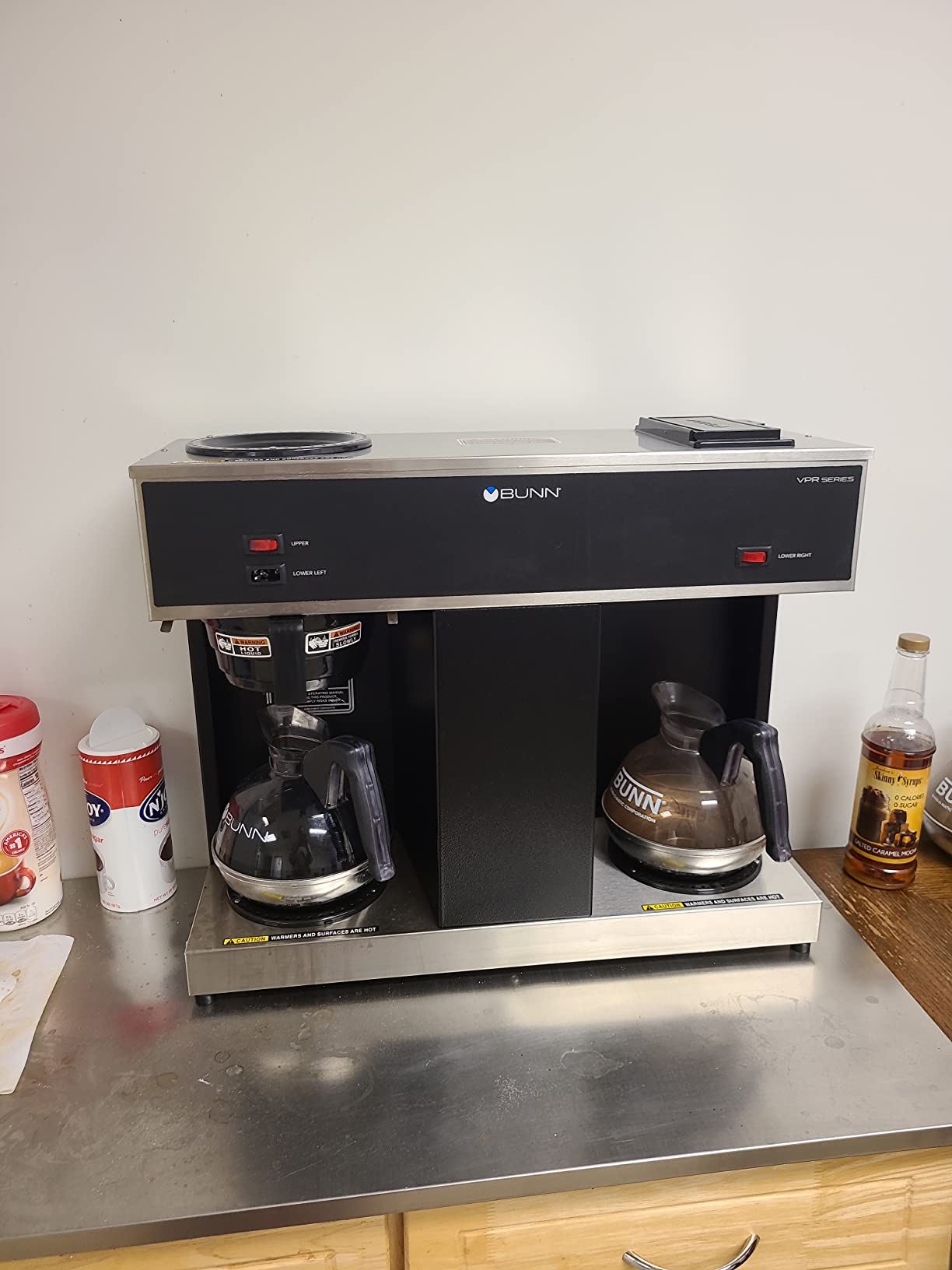 BUNN 04275.0031 VPS 12-Cup Pourover Commercial Coffee Brewer, with 3 Warming Stations (120V/60/1PH) customer photo 2
